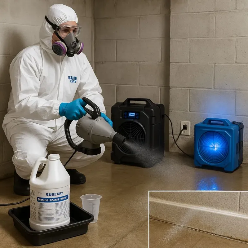 Sanitization and Odor Removal process in Thomasboro, IL