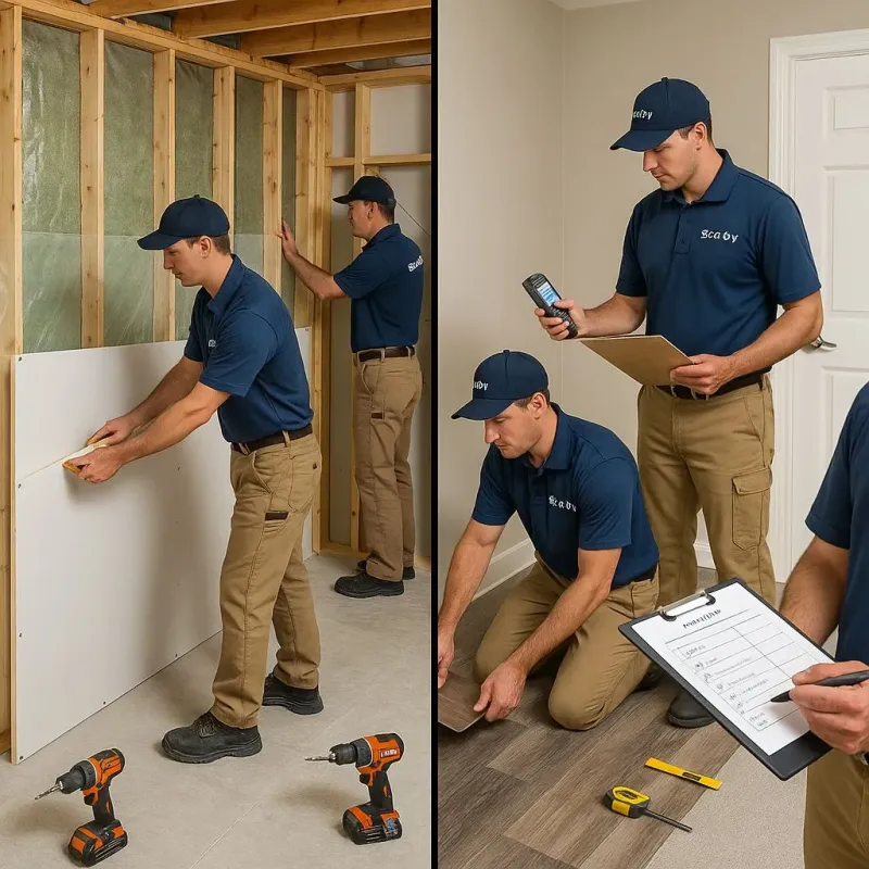 Repairs and Reconstruction process in Thomasboro, IL